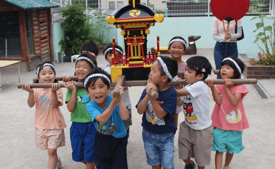 明るい子ども